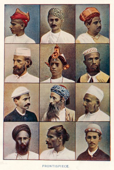 インディアン・ネイティブ正面図（カラー写真 作： Indian photographer