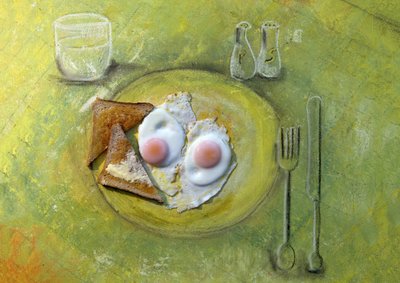 サニーサイドアップの朝食 作： 
