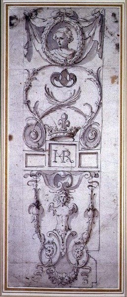 装飾パネルのデザイン 作： Inigo Jones