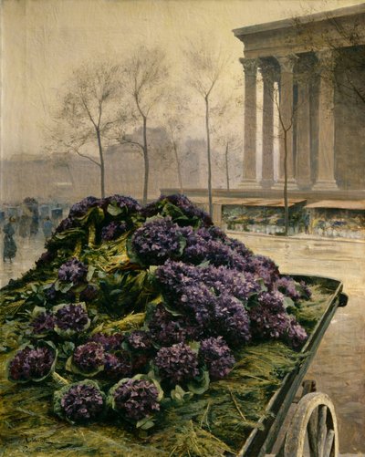 ニースのスミレ、1902年。 作： Iosiph Evstafievich Krachkovsky