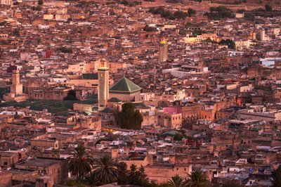 モロッコ、フェズのメディナの様子（2019年）（写真：Getty Images 作： Ira Block