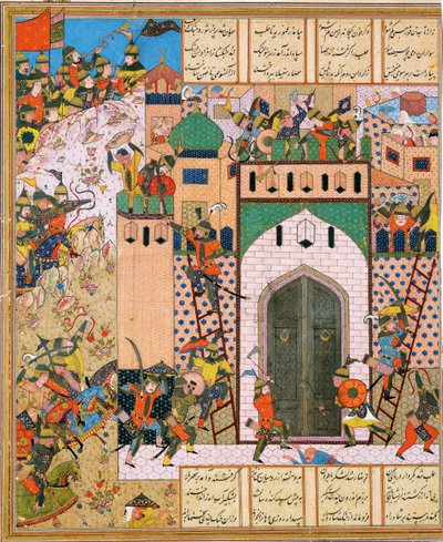 シャー・アヌシルヴァンがサキラの要塞を占領 作： Iranian Master