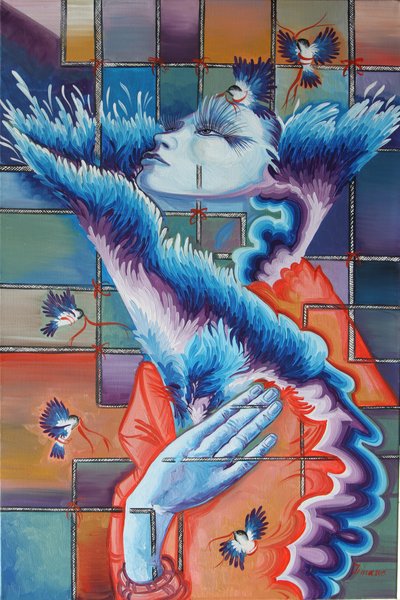 羽毛の所有者、2015年 作： Irina Corduban