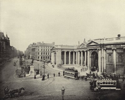 アイルランド銀行（旧国会議事堂、ダブリン）（モノクロ写真 作： Irish Photographer
