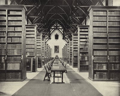 メイナース大学図書館（モノクロ写真 作： Irish Photographer