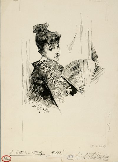 衣装研究 作： Irving Ramsay Wiles