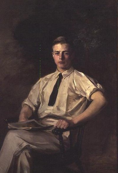 シドニー・クラークの肖像 作： Irving Ramsay Wiles