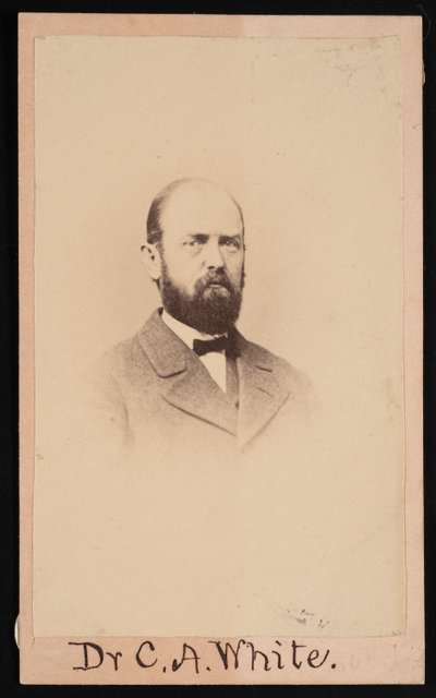 チャールズ・アビヤター・ホワイトの肖像 1826-1910, 1868. 作： Isaac Augustus Wetherby