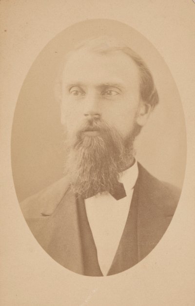 Gustavus Detlef Hinrichs 1836-1923、1872 の肖像。 作： Isaac Augustus Wetherby