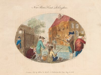 ニュー リバー ヘッド、イズリントン 作： Isaac Cruikshank
