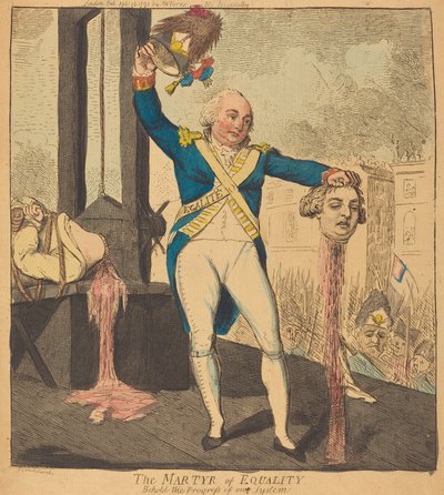 平等の殉教者 作： Isaac Cruikshank