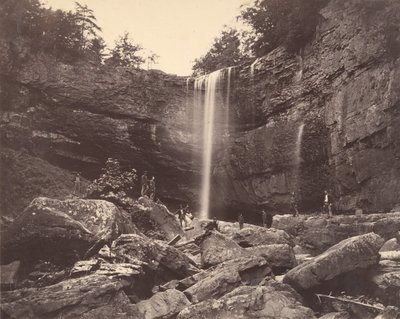ルラ滝、ルックアウト マウンテン、ジョージア州、1864 ～ 65 年。 作： Isaac H. Bonsall