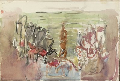 ステージ上のパフォーマー 作： Isaac Israels