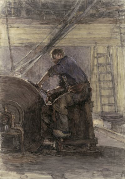 削り器 作： Isaac Israels