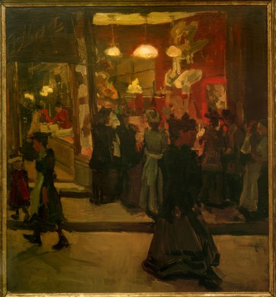 アムステルダムのHutgeschäftMars 作： Isaac Israels