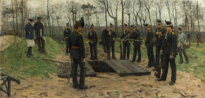軍葬 作： Isaac Israels