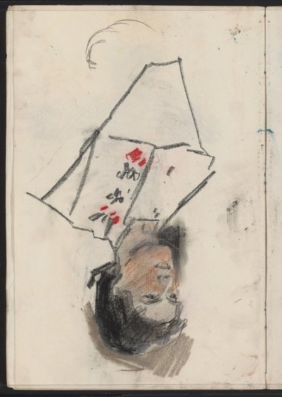 見知らぬ女性の肖像 作： Isaac Israels