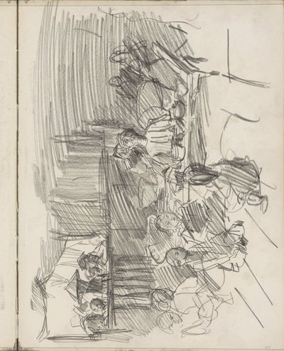 ガムランオーケストラの聴衆 作： Isaac Israels