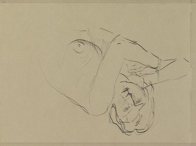 リクライニング女性ヌード 作： Isaac Israels