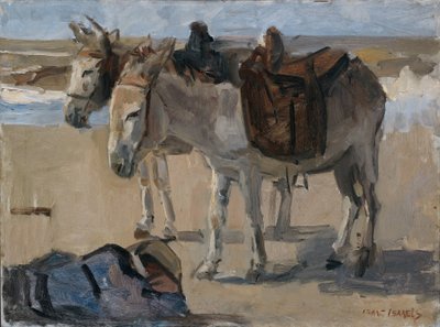 2頭のロバ 作： Isaac Israels