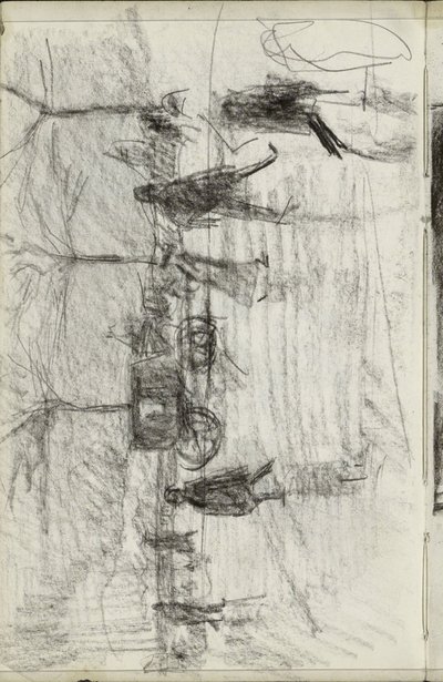 歩く人形と馬車 作： Isaac Israels