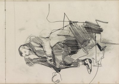 座っている男 作： Isaac Israels