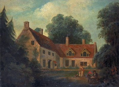 ホレイショ・ネルソン（1758～1805）の出生地であるイギリスのバーナム・ソープには、彼の父であるエドマンド・ネルソン牧師（1722～1802）が院長を務め、ホレイショ・ネルソンが失業中の船長時代に妻と暮らした場所がある。 作： Isaac Pocock