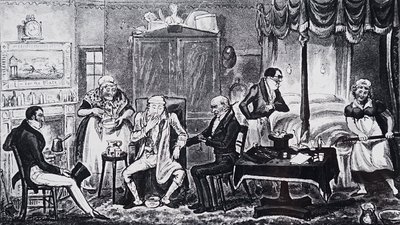 浪費癖のある人は 作： Isaac Robert Cruikshank