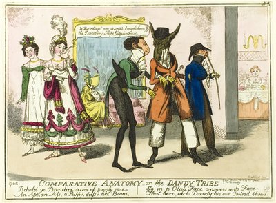 比較解剖学 作： Isaac Robert Cruikshank