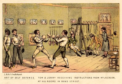 自衛の芸術 作： Isaac, Robert and George Cruikshank