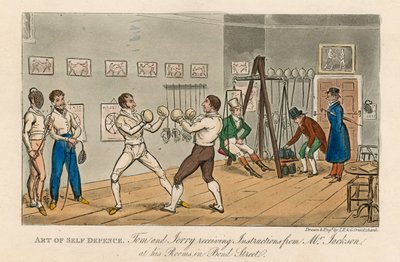 自己防衛の芸術 作： Isaac, Robert and George Cruikshank