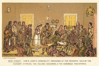 ボウストリート 作： Isaac, Robert and George Cruikshank