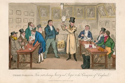 クリブのパーラー 作： Isaac, Robert and George Cruikshank