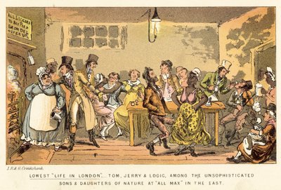 ロンドンの最低生活 作： Isaac, Robert and George Cruikshank