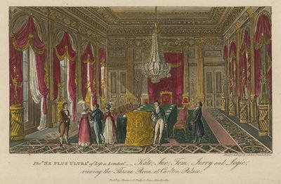 ロンドンの生活の「ネプラスウルトラ」 作： Isaac, Robert and George Cruikshank