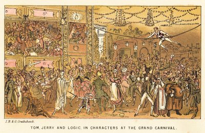 トム、ジェリー、ロジック、グランドカーニバルの登場人物 作： Isaac, Robert and George Cruikshank