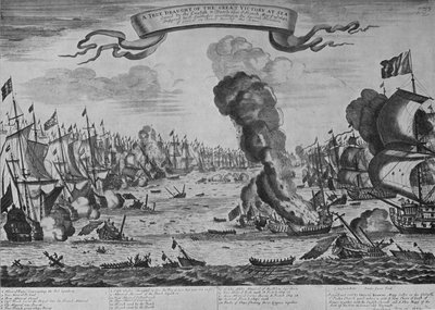 バルフルールの戦い、c1695、1924 作： Isaac Sailmaker
