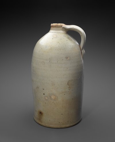 水差し、c。 1873-1882（塩釉石器） 作： Isaac Suttles Pottery