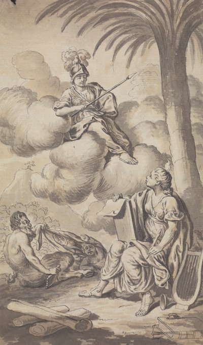 町と国の雑誌 - 巻の口絵。 IV、1772 作： Isaac Taylor