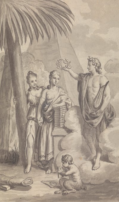 Town and Country Magazine, Frontispício para Vol. X para 1778 作： Isaac Taylor