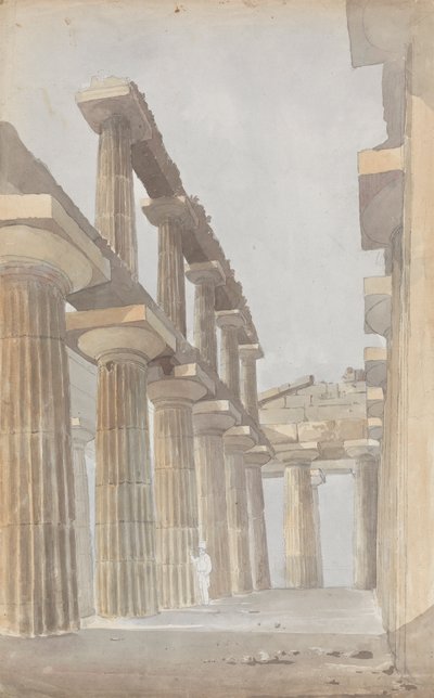 Interior do Grande Templo de Paestum 作： Isaac Weld