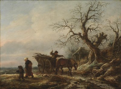 冬景色 作： Isaack van Ostade