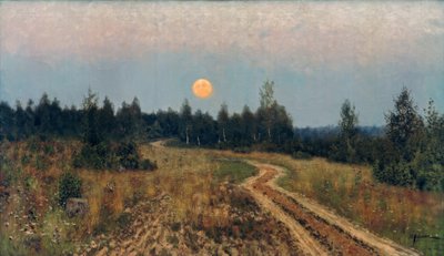 沈黙の道 作： Isaak Ilyich Levitan