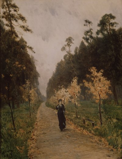 秋の日。ソコルニキ、1879 作： Isaak Ilyich Levitan