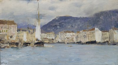イタリアの風景、1890 作： Isaak Ilyich Levitan