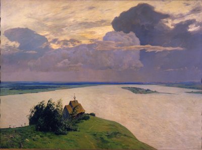 永遠の平和を超えて、1894 作： Isaak Ilyich Levitan