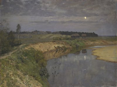 平和、1898 作： Isaak Ilyich Levitan