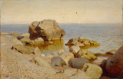海岸。クリミア、1886 作： Isaak Ilyich Levitan