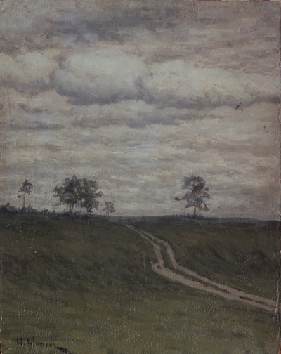 トワイライト、1899 作： Isaak Ilyich Levitan