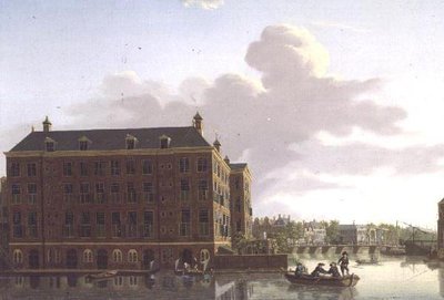 アムステルダムの眺め、1779 作： Isaac Ouwater